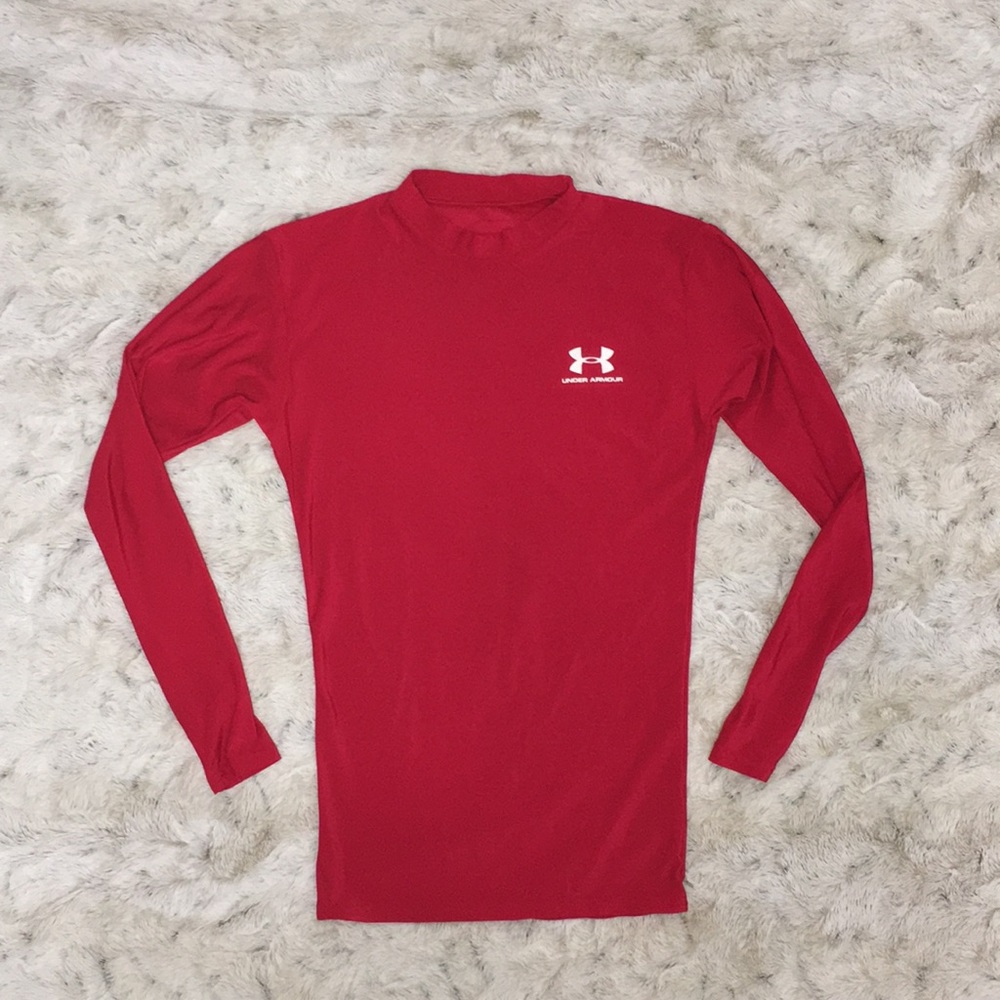 Under Armour red Long Sleeve Tshirt